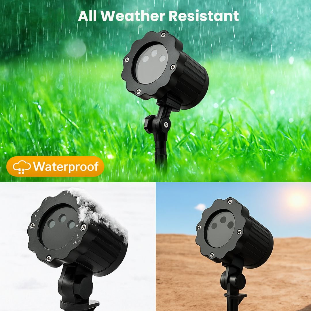 Festive Christmas Starry Laser Light Show Projector Lamp